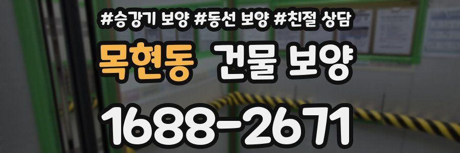목현동 건물 보양