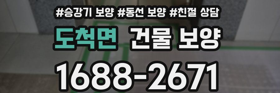 도척면 건물 보양