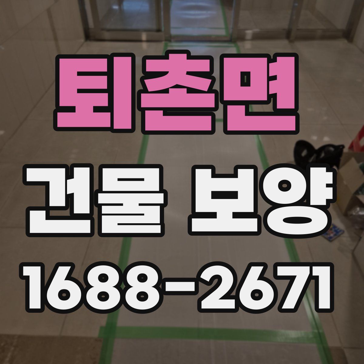 퇴촌면 건물 보양