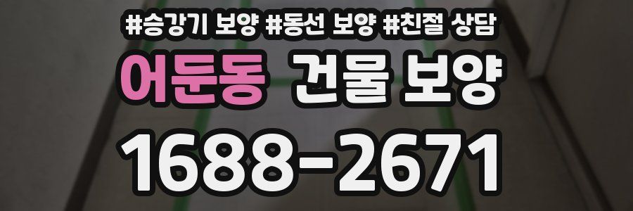 어둔동 건물 보양
