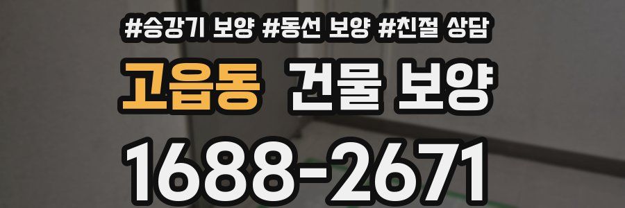 고읍동 건물 보양