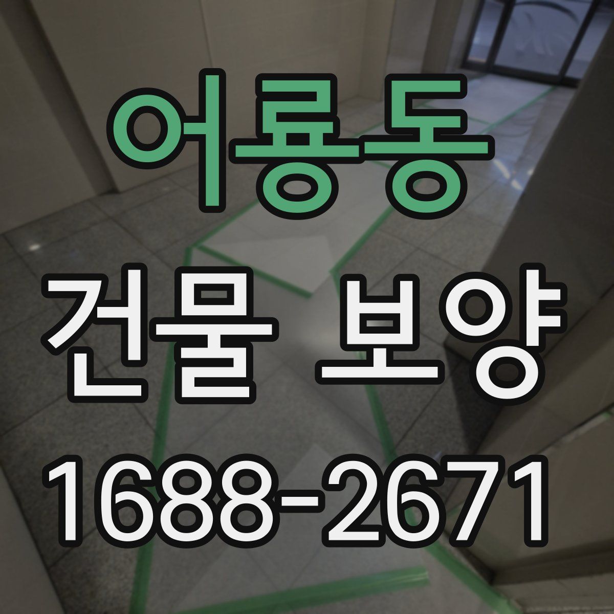 어룡동 건물 보양