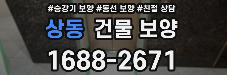 상동 건물 보양