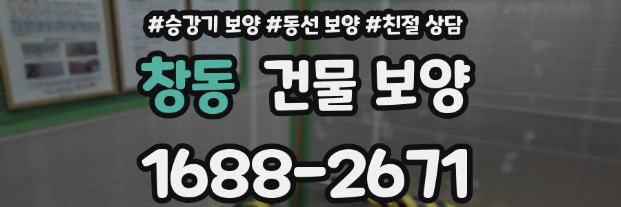 창동 건물 보양