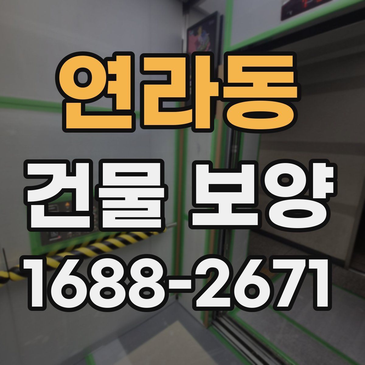 연라동 건물 보양