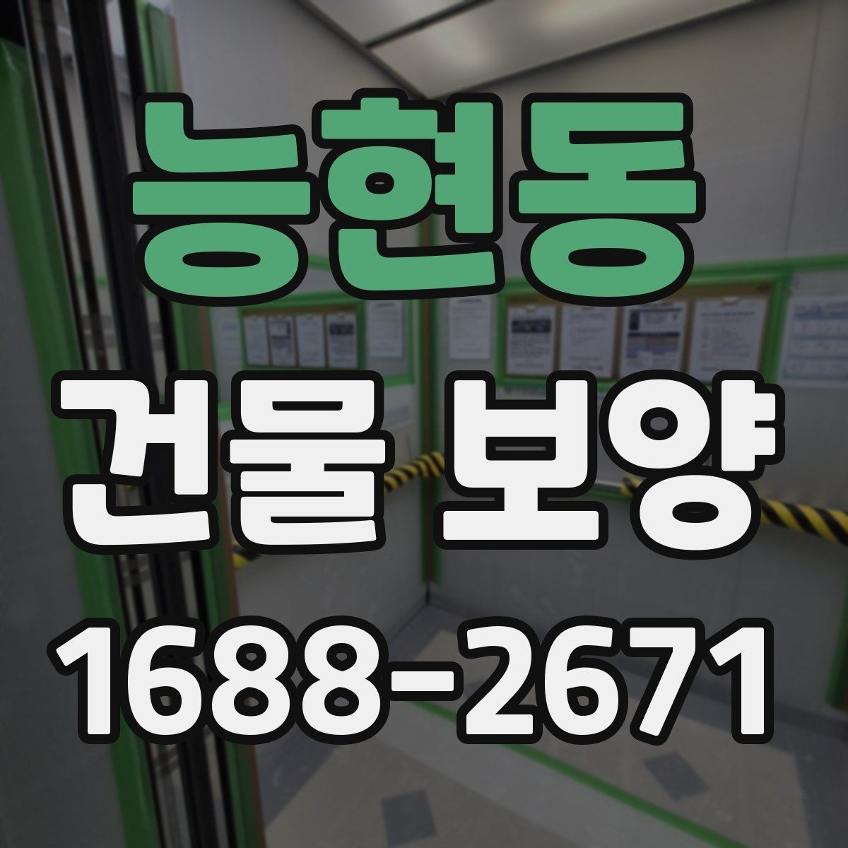 능현동 건물 보양 작업 품질을 점검하는 실용 기준