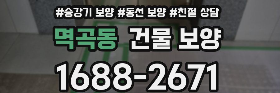 멱곡동 건물 보양