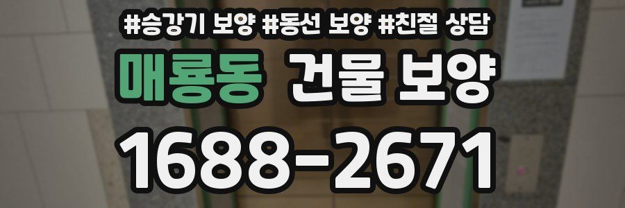 매룡동 건물 보양