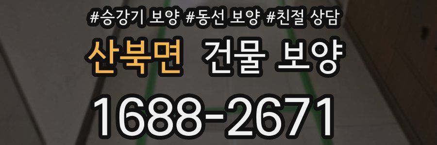 산북면 건물 보양