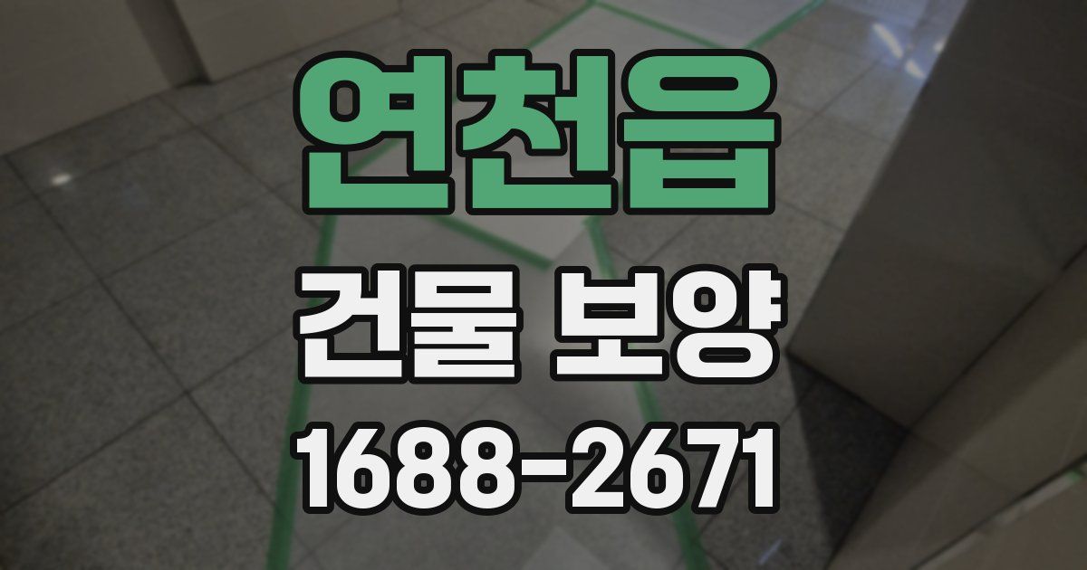 연천읍 건물 보양