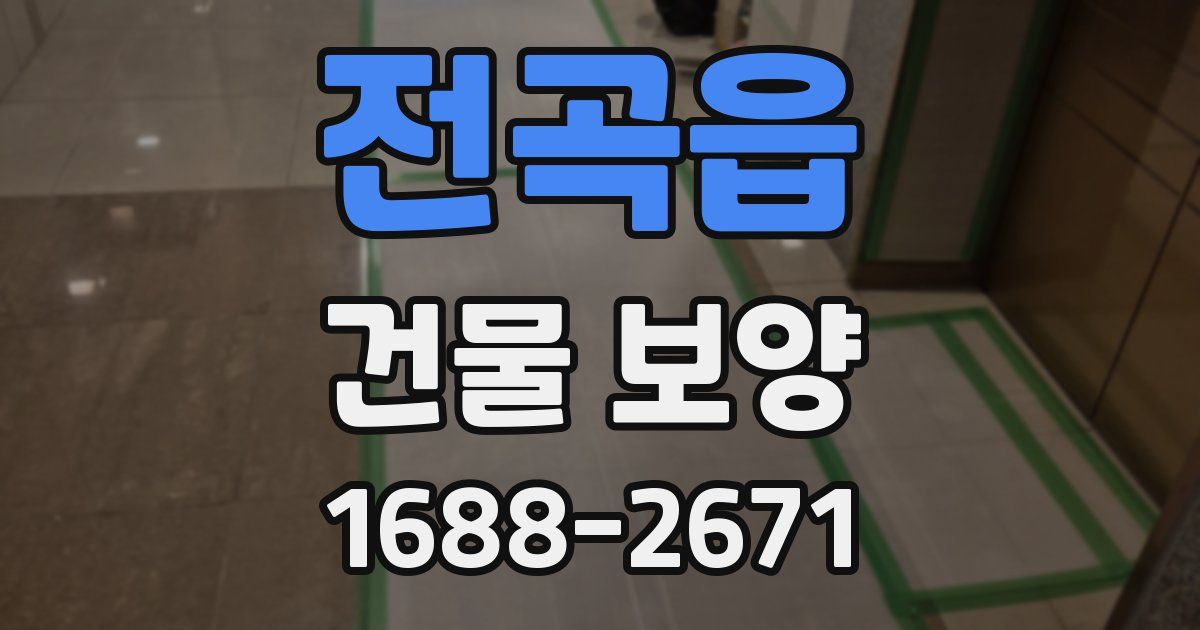전곡읍 건물 보양