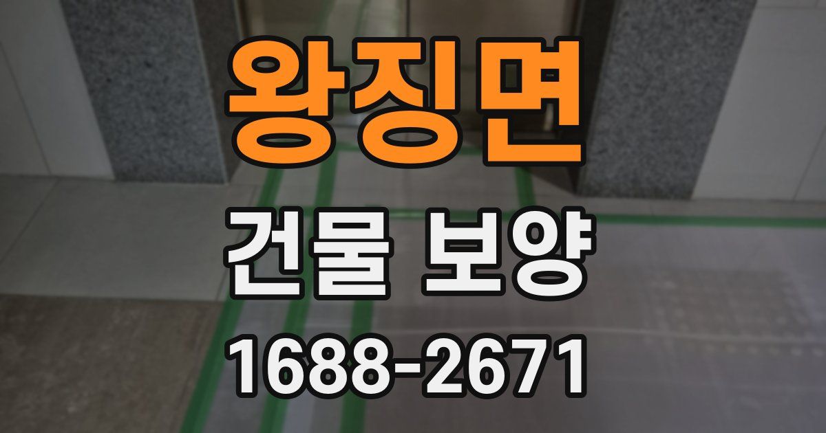 왕징면 건물 보양
