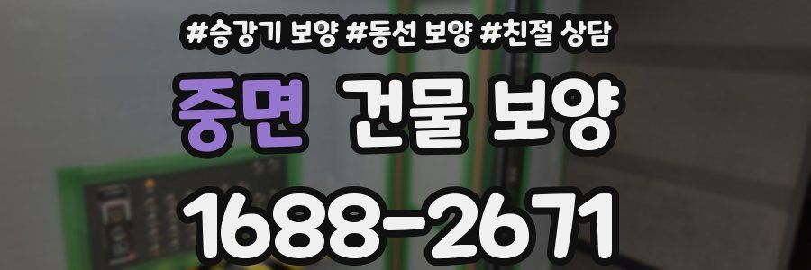 중면 건물 보양