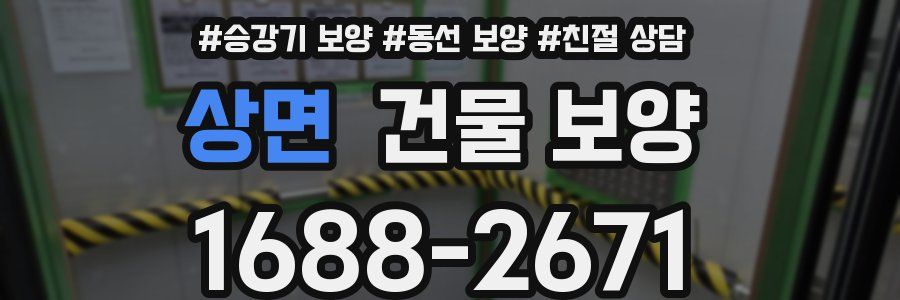 상면 건물 보양