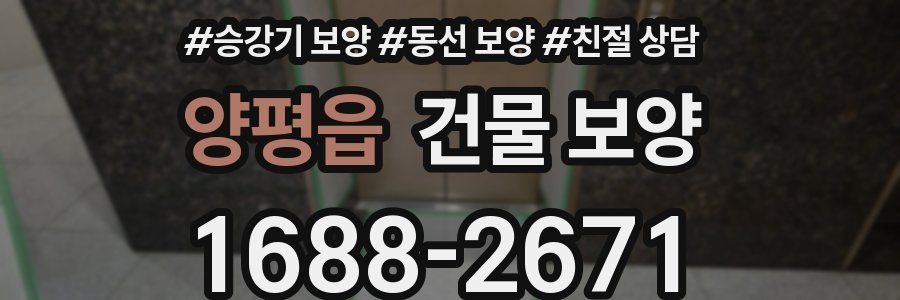 양평읍 건물 보양