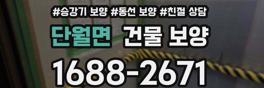 단월면 건물 보양