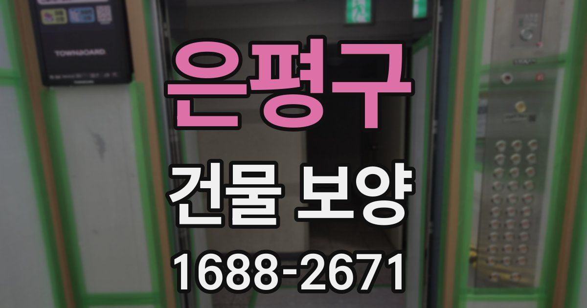 은평구 건물 보양