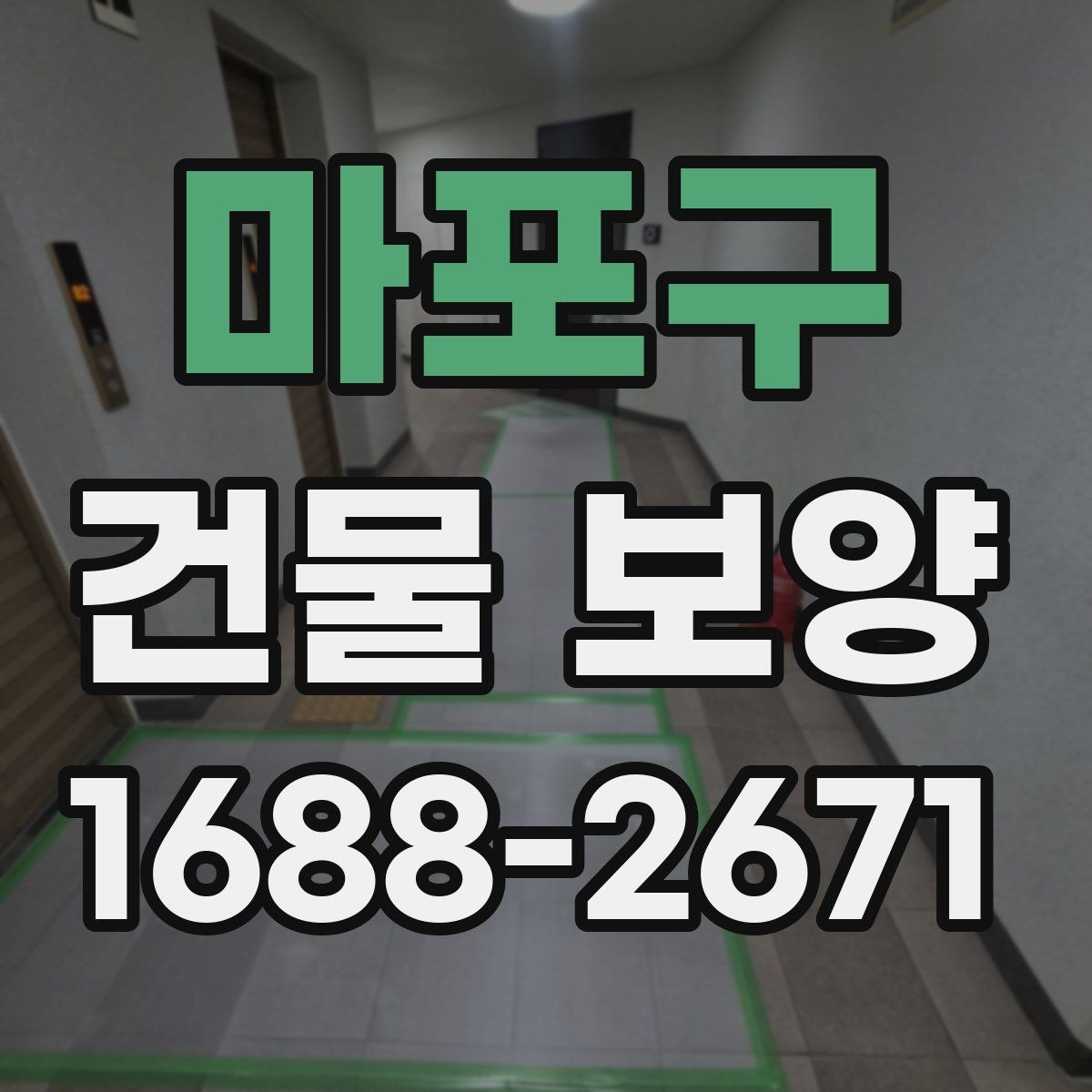 마포구 건물 보양 작업의 실무 기준과 적용 범위