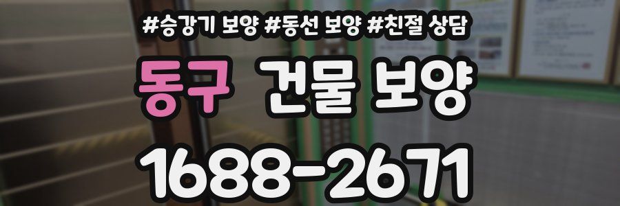동구 건물 보양