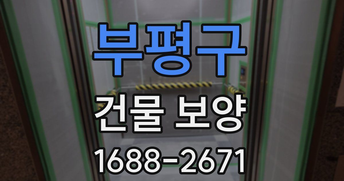 부평구 건물 보양