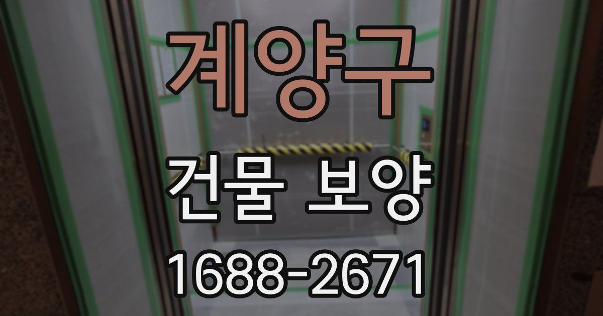 계양구 건물 보양