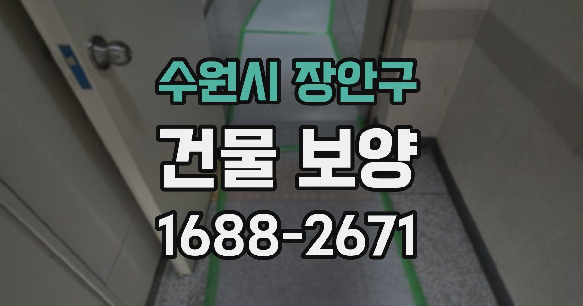 수원시 장안구 건물 보양