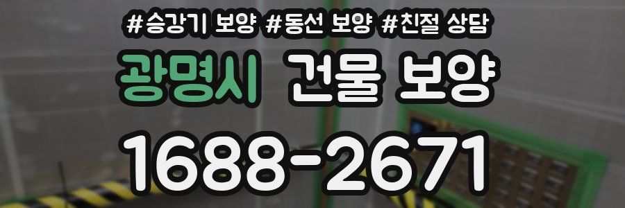 광명시 건물 보양