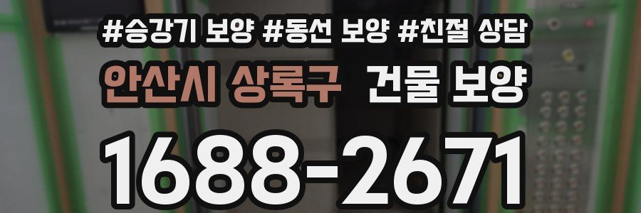 안산시 상록구 건물 보양