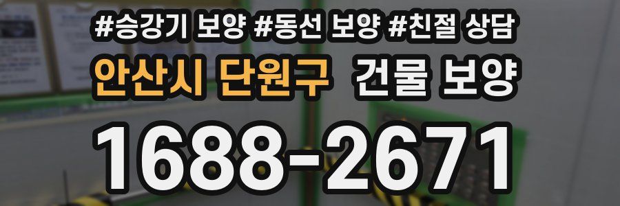 안산시 단원구 건물 보양