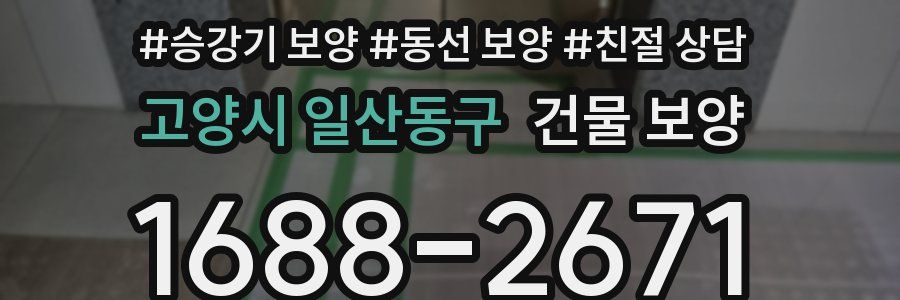 고양시 일산동구 건물 보양