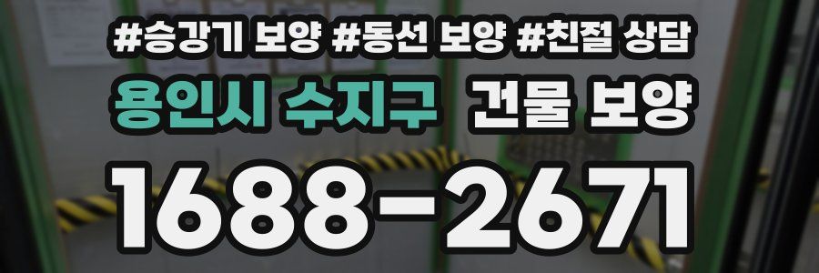 용인시 수지구 건물 보양