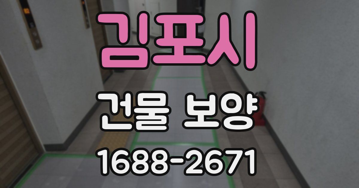 김포시 건물 보양