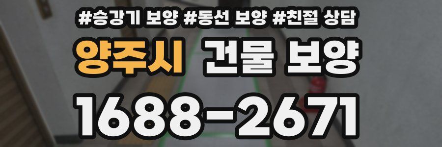양주시 건물 보양