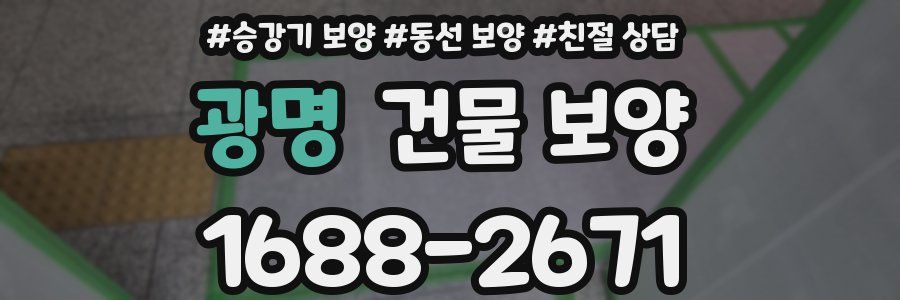 광명 건물 보양