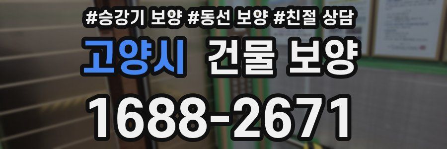고양시 건물 보양