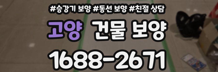 고양 건물 보양