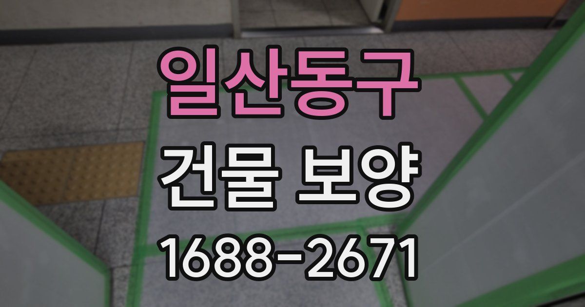 일산동구 건물 보양