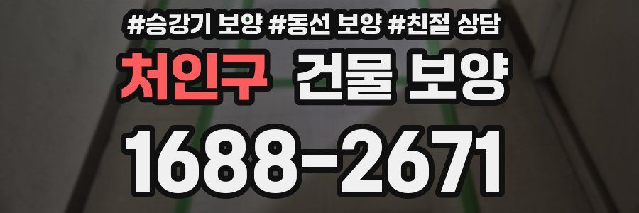 처인구 건물 보양