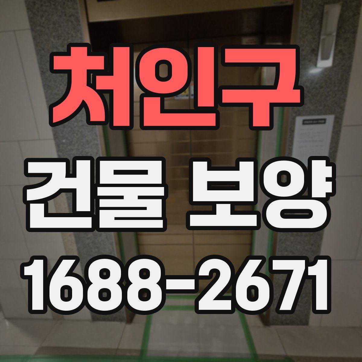 처인구 건물 보양