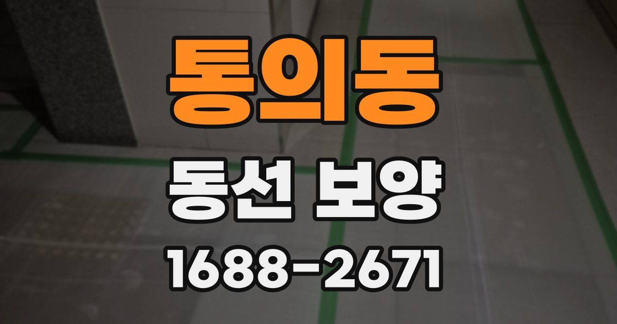 통의동 동선 보양
