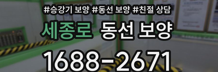 세종로 동선 보양