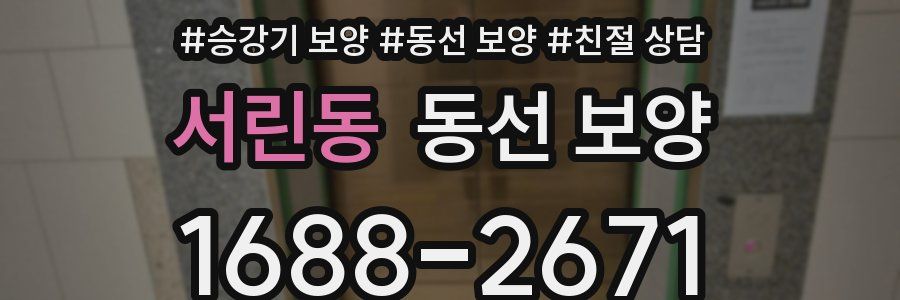 서린동 동선 보양