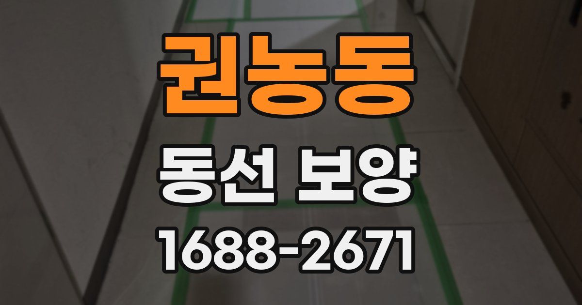 권농동 동선 보양