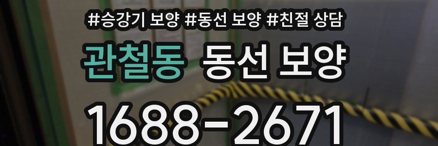 관철동 동선 보양
