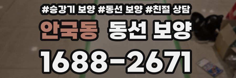 안국동 동선 보양