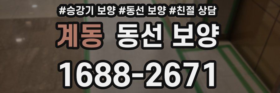 계동 동선 보양