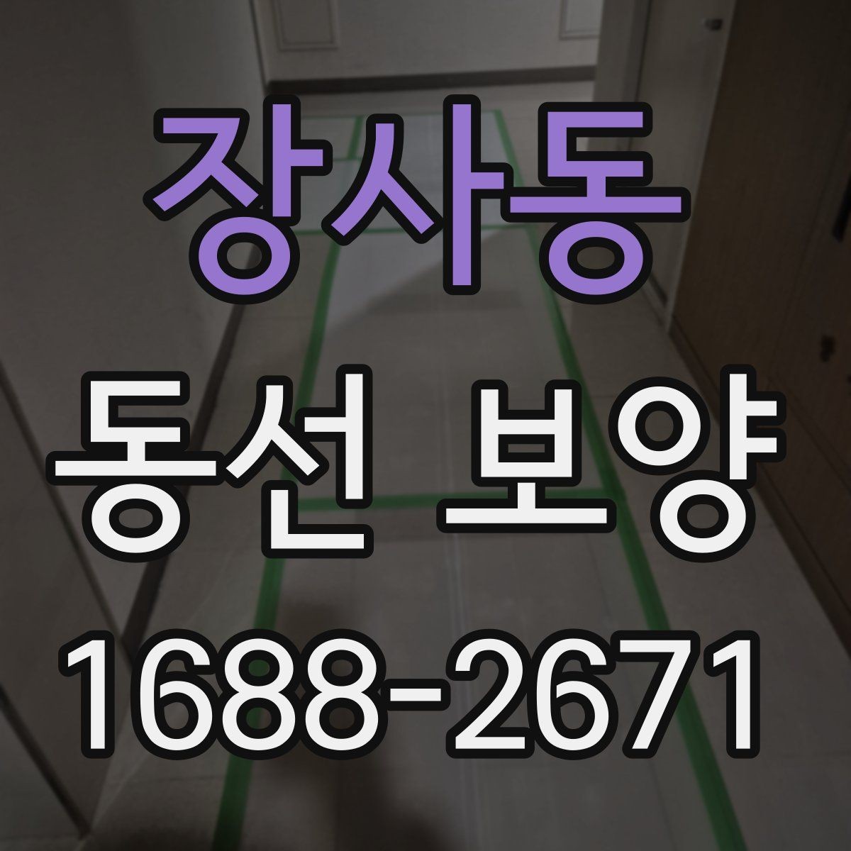 장사동 동선 보양 현장에서 주의할 점 정리