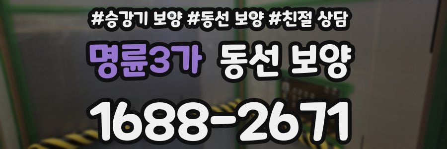 명륜3가 동선 보양