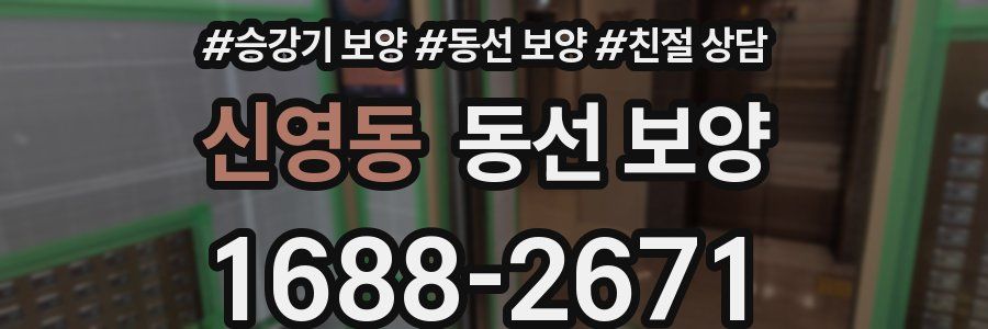 신영동 동선 보양