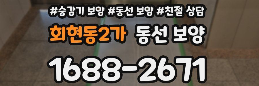 회현동2가 동선 보양